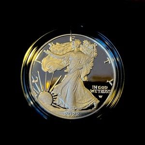 2022 American Eagle one ounce silver proof coin